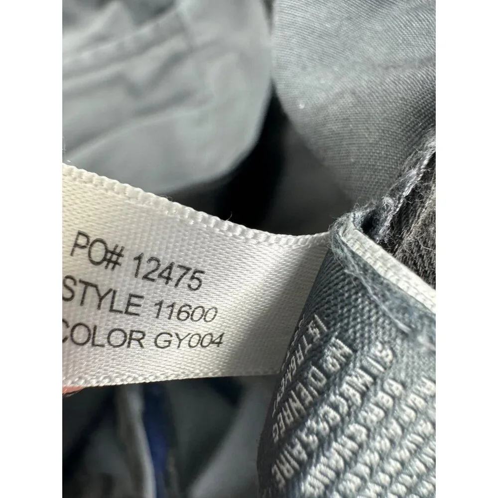 Bonobos Men Friday Pants Straight Leg 34X32 Chino Gray Flat Front - Picture 12 of 14